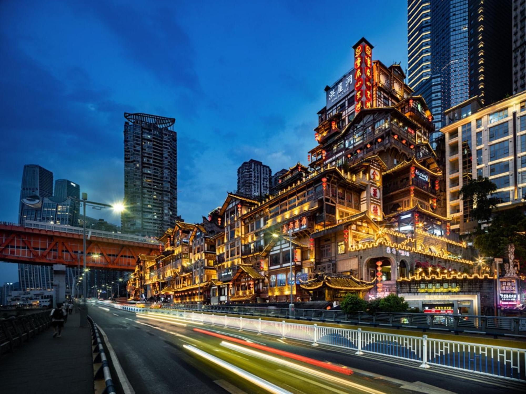 Intercontinental Chongqing Raffles City By Ihg Esterno foto